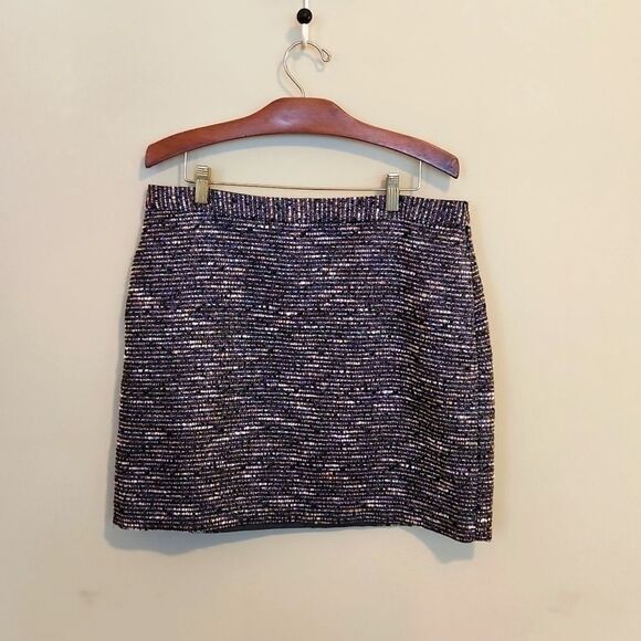 Tommy Hilfiger Dresses & Skirts - Like New Tommy Hilfiger Navy Tweed Skirt, Size 12